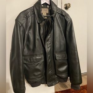 L.L. Bean Goat Skin Jacket